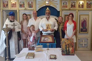 Таинство Крещения раба Божьего Михаила. — миниатюра 2