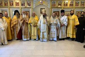 Архипастырский визит Первоиерарха РПЦЗ Николая, митрополита Восточно-Американского и Нью-Йоркскского в православную миссию во имя Казанской иконы Божией Матери г.Сосуа. Доминиканская Республика. — миниатюра 1
