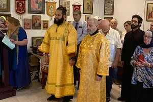 Архипастырский визит Первоиерарха РПЦЗ Николая, митрополита Восточно-Американского и Нью-Йоркскского в православную миссию во имя Казанской иконы Божией Матери г.Сосуа. Доминиканская Республика. — миниатюра 7