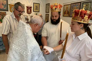 Таинство Венчания раба Божьего Серафима и рабы Божией Агнессы. — фото 7