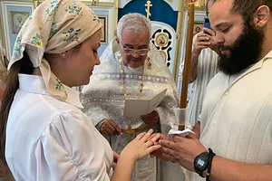 Таинство Венчания раба Божьего Серафима и рабы Божией Агнессы. — фото 3